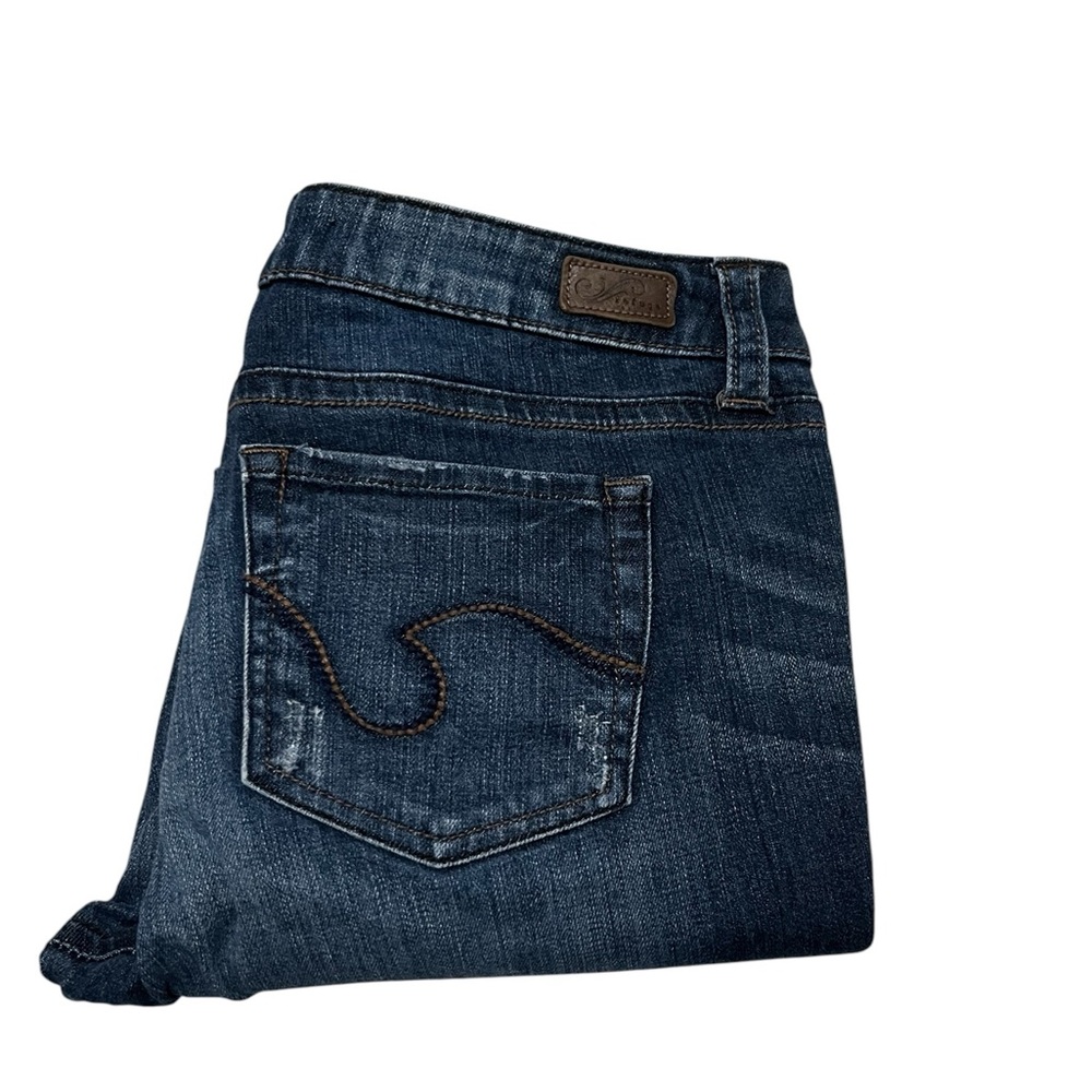 ((ITEM SOLD))‼️‼️ Blue Cropped Denim Jeans